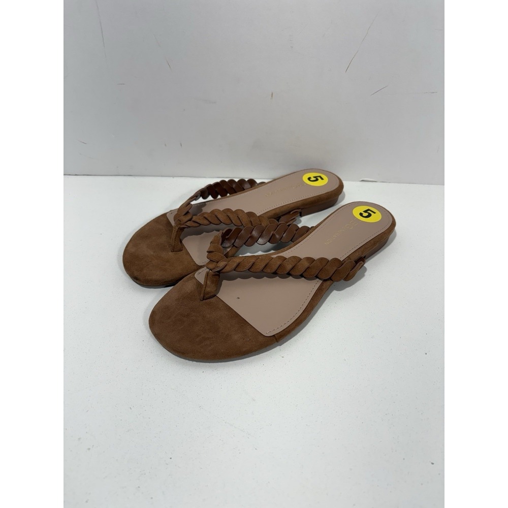 BCBGeneration Womens‎ Gabriela Brown Slide Sandals Slippers Sz 5 New Display